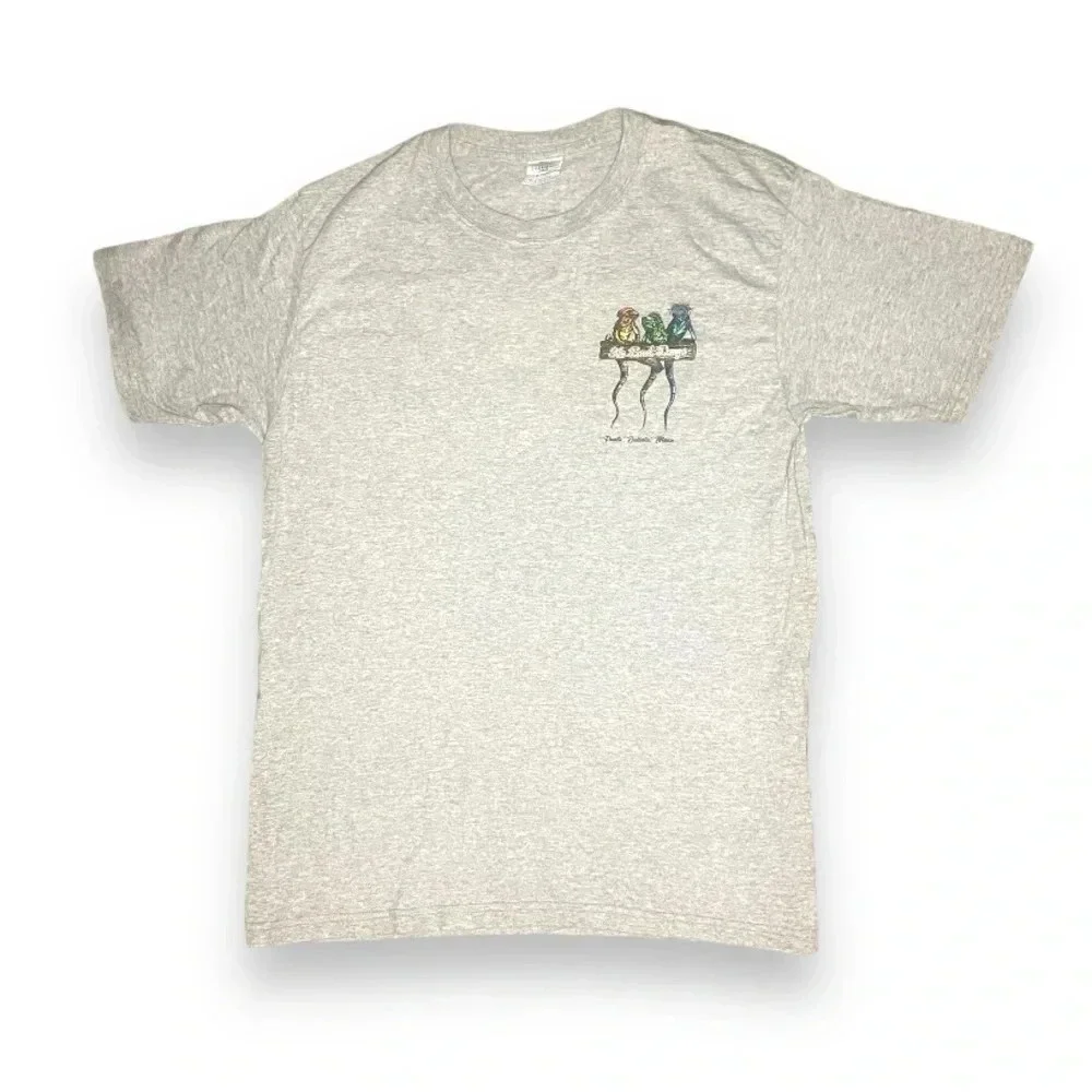 Puerto Vallarta, Mexico “No Bad Days” Colorful Geckos T-Shirt, Size M - Picture 6 of 7